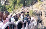 Cận cảnh cây cầu đồ sộ, xây dựng trái phép tại di sản Tràng An